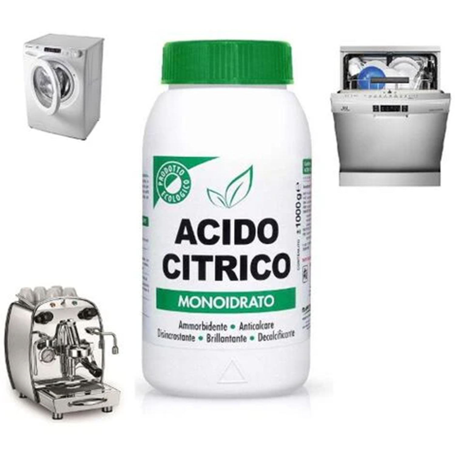 Marten Acido Citrico 1kg 4pz Promo Pack Multiuso foto 4